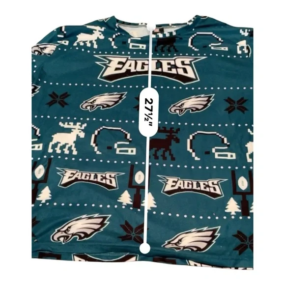 🎉Host Pick🎉 NFL Apparel Teal and White Sweater-super soft! - Picture 5 of 6